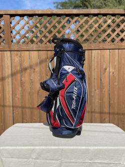 Top Flight Golf Bag for Adult Size Clubs Club Set
