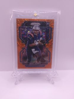 2021 Prizm Mac Jones Orange Disco