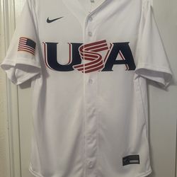 Nike Team USA Baseball Jersey Size Small