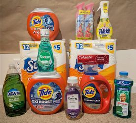 Large tide oxi household bundle