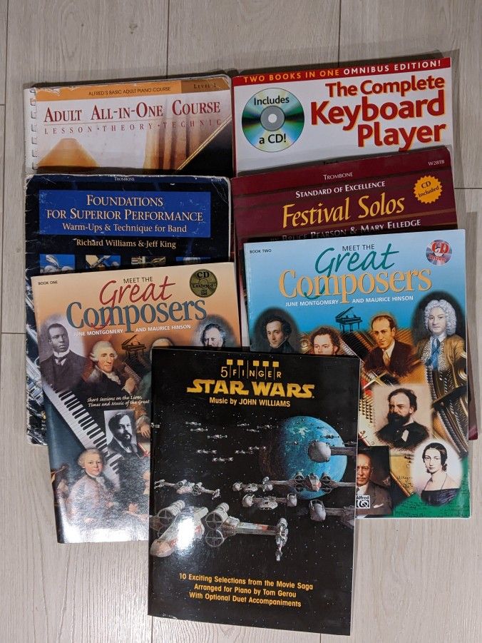 Assorted Music Books 