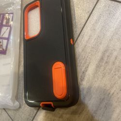 S25 Plus Case Full Body 3 in 1 Shockproof Heavy Duty