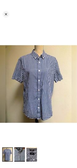 Nordstrom’s Men’s Shop SS Button Up Shirt ~ L