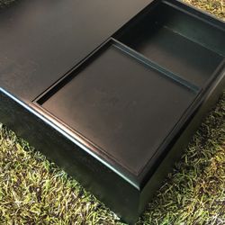 Coffee Table With Storage Space In Like New Condition 