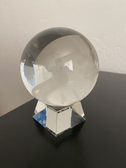Glass Ball With Stand