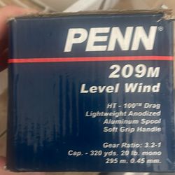 PENN 209M LEVELWIND DEEP SEA REEL