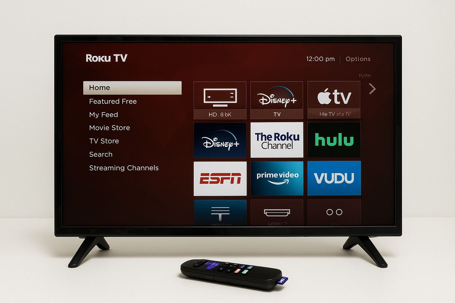 32 Inch Roku TV With Remote