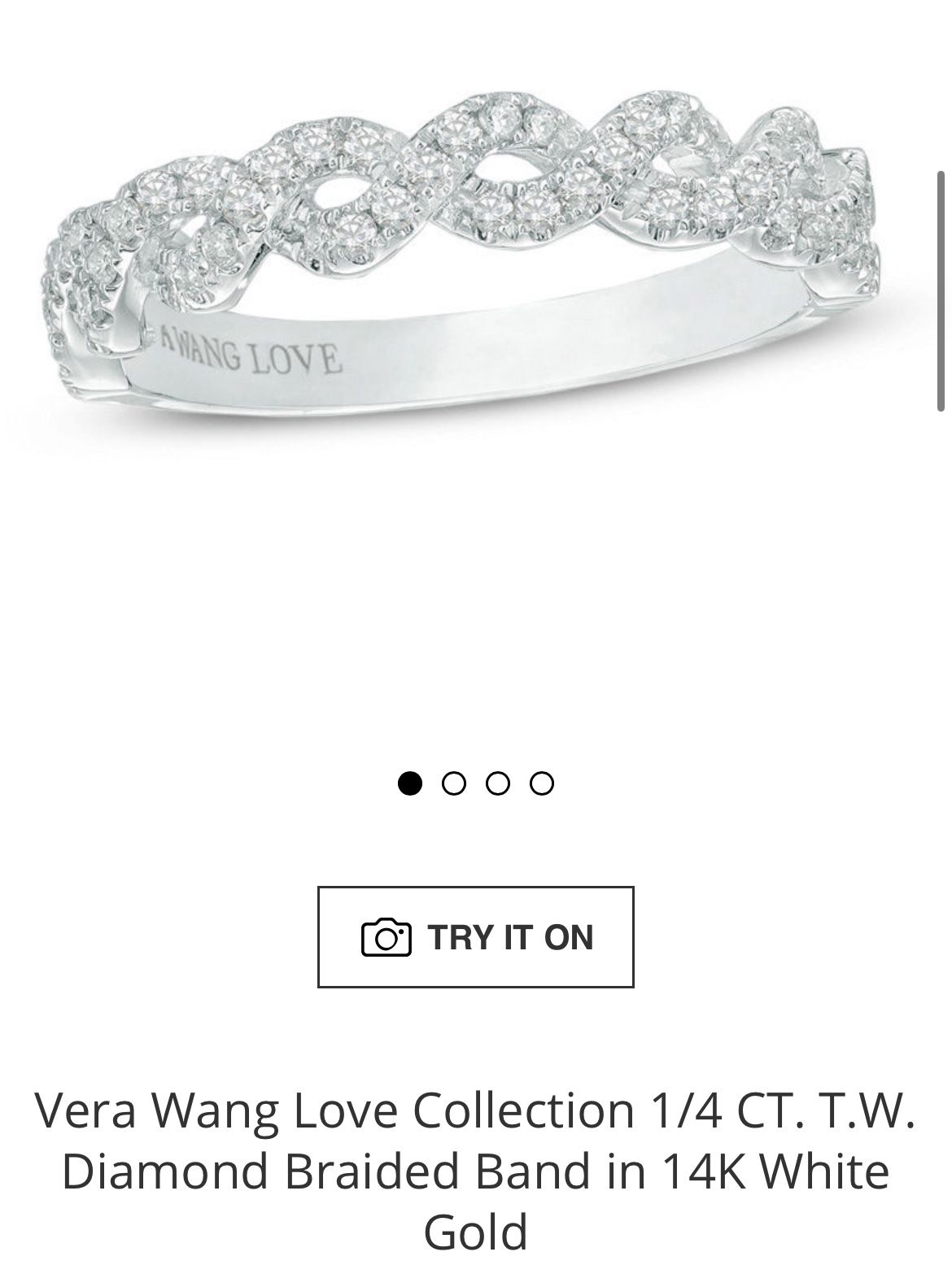Vera Wang Wedding Band