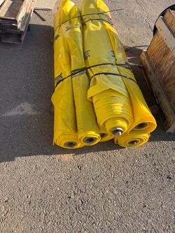 Yellow Plastic stego  Rolls