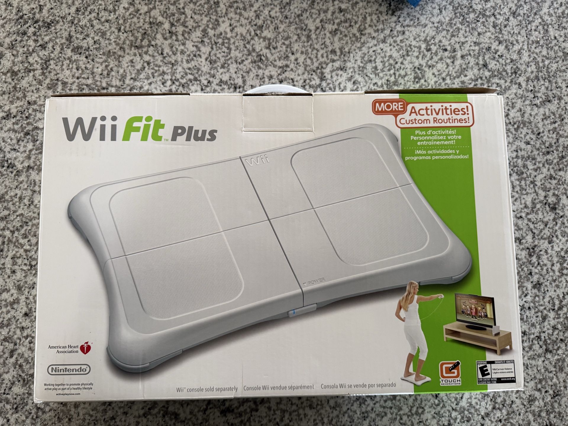 Nintendo Wii fit plus balance board