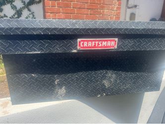 CRAFTSMAN Matte Black Aluminum Chest Truck Tool Box