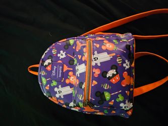 Loungefly Disney Mickey Mouse Treats Mini Backpack and wallet