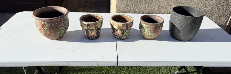 Clay Planters