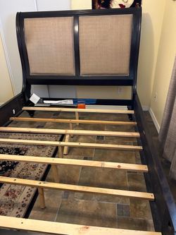 SOFA TV AND QUEEN BED for sale