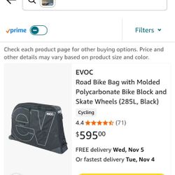 EVOC Road Bike Bag with Molded Polycarbonate 