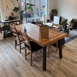 Table and Four Chairs