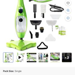 H2O X5 Dual Blast Steam Mop + Descaler– Chemical-Free, Multi-Surface Cleaner for Floors, Carpets & Windows, Handheld Steam Cleaner, Kills 99% of Germs