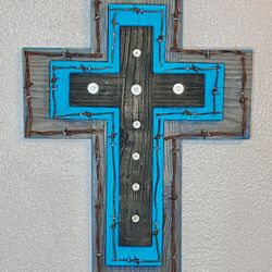 Handmade Reclaimed Pallet Wood Cross