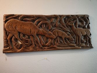 Large very detailed deer picture