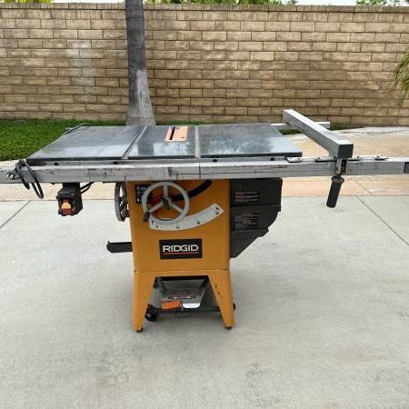 Ridgid r4511 table on sale saw