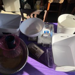 trays bowls