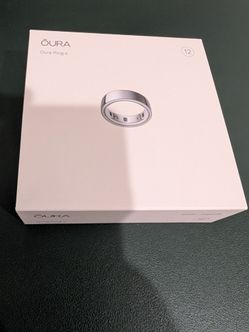 Oura Ring 4 – Sliver Size 12