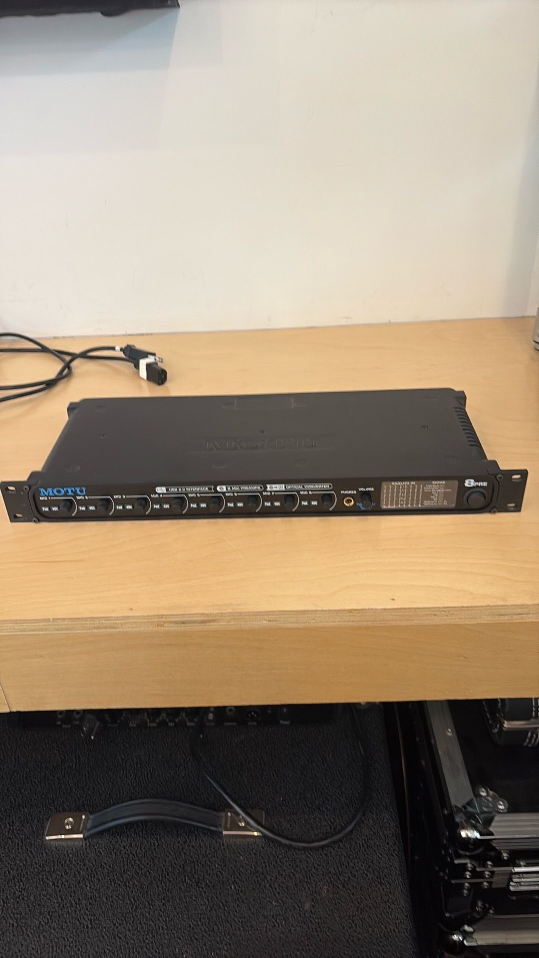 MOTU 8 channel pre audio interface