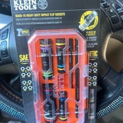 Quad 16 Heavy Duty Impact Flip Sockets