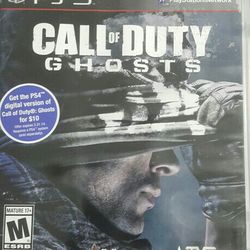 CALL OF DUTY GHOST FOR PS3
