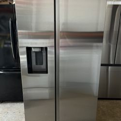 Samsung 36” Counter Depth Freestanding Side-By-Side Smart Refrigerator