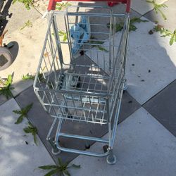 Kids Shopping Cart Metal