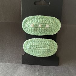 Crochet Hair Clips 