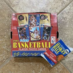 1991 FLEER Basketball Single Pack
