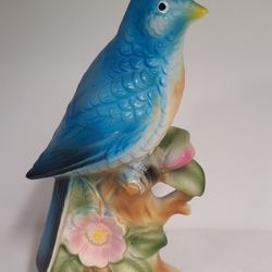 Vintage Porcelain Bluebird Figurine 