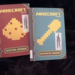 Minecraft Books Construction And Red stone 