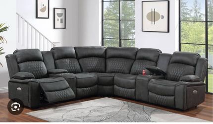 Leather couches like these ones but in black used for a couple weeks then put in storage paid 2300 I want 1k
