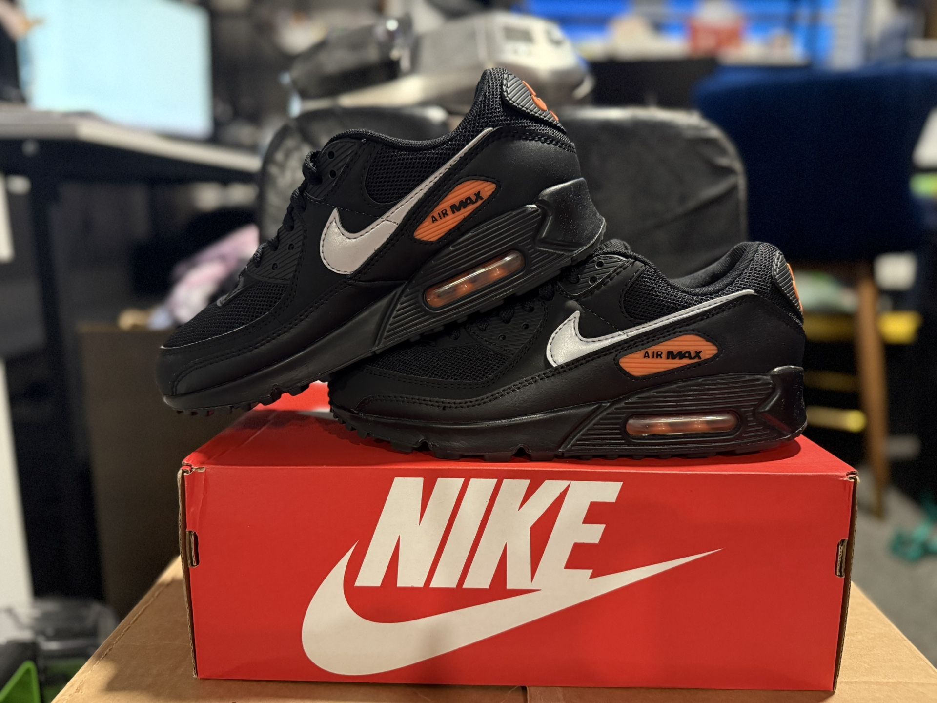 Nike Air Max 90 Black/Orange