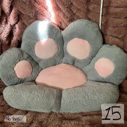 Kawaii Cat Paw Kitty Toe Beans Plush Stuffed Animal Cushion