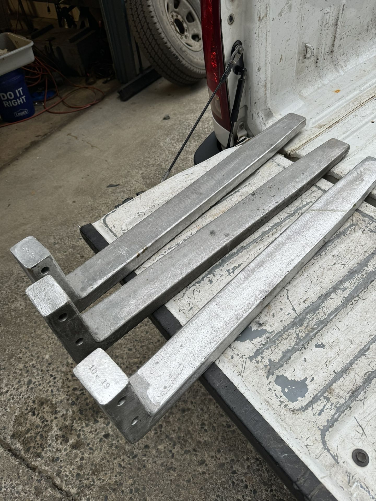 Forged Aluminum Genie Lift Forklift Forks