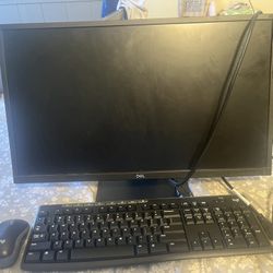 Dell Monitor With Keyboard And Mouse 