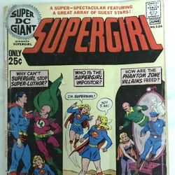 Super DC Giant S-24 DC Supergirl - 1971