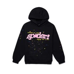 Spider Hoodie Sweatshirt - 5S Web Graphic Pullover for Men Women  size Large UA 1:1