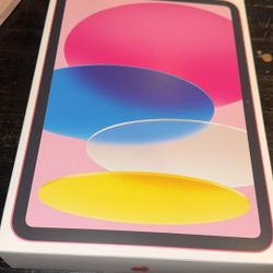 Pink iPad 10th Generation 