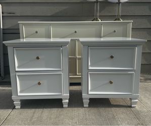 White Nightstands