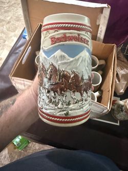 Budweiser Beer steins