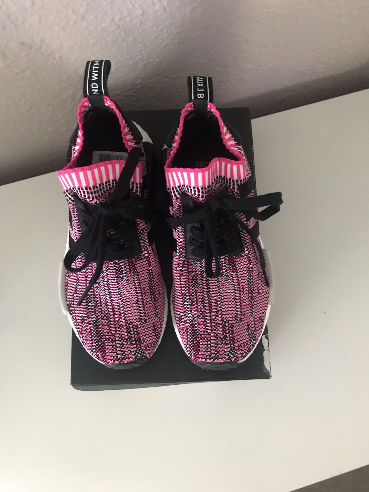 Adidas Pink Women’s NMD R1 size 5