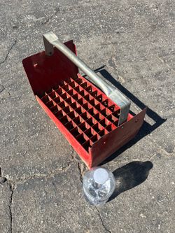 Tool Box - 1/2" Pipe Nipple Carrier  “ONLY” by PASCO 3080. Please Note: No Fittings.