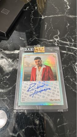 RAUW ALEJANDRO AUTOGRAPHED CARD COMPLEX