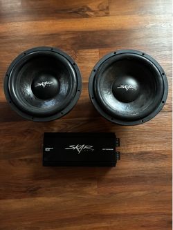 12’ Skar Speakers & Amp