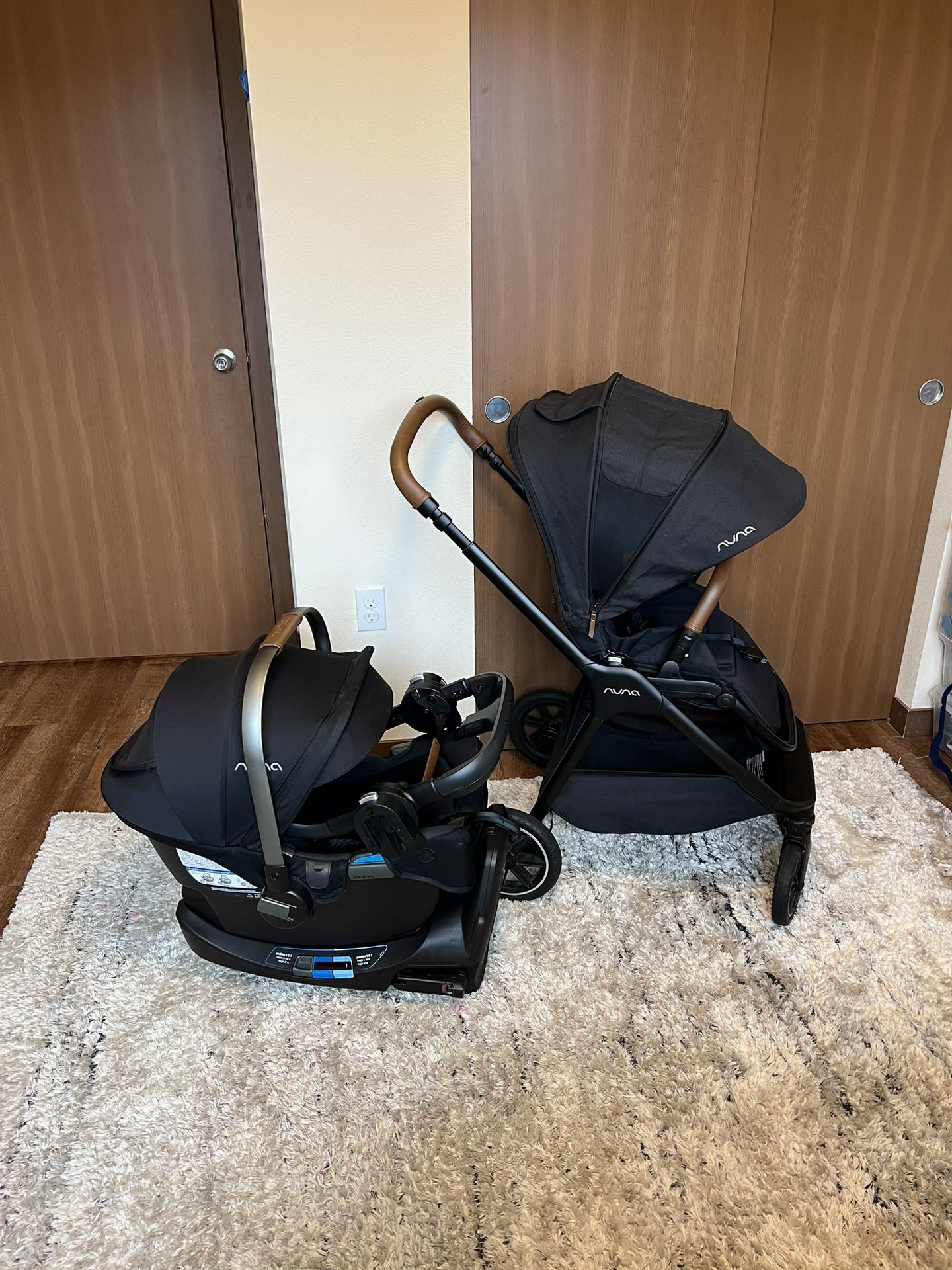 Nuna Triv Stroller and Car Seat
